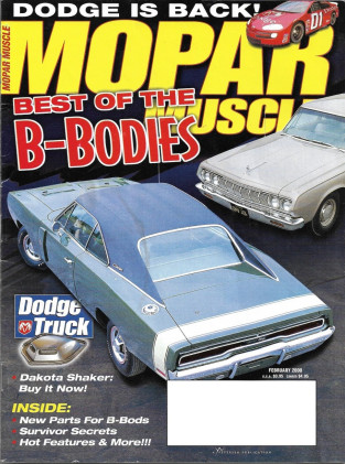 MOPAR MUSCLE 2000 FEB - HEMI CHARGER 500, STAGE III